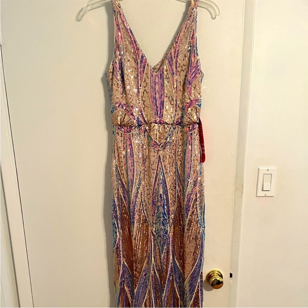 NWT Sequin Maxi Length dress